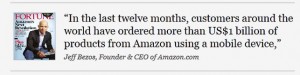 Amazon mobile sales report